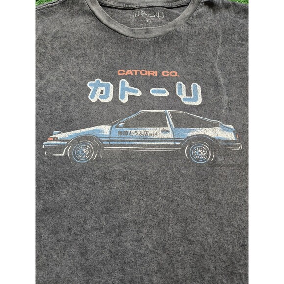 Catori AE86 Trueno Hachi-Roku GT Turbo Anime T-Shirt (Men's M) - Picture 4 of 11
